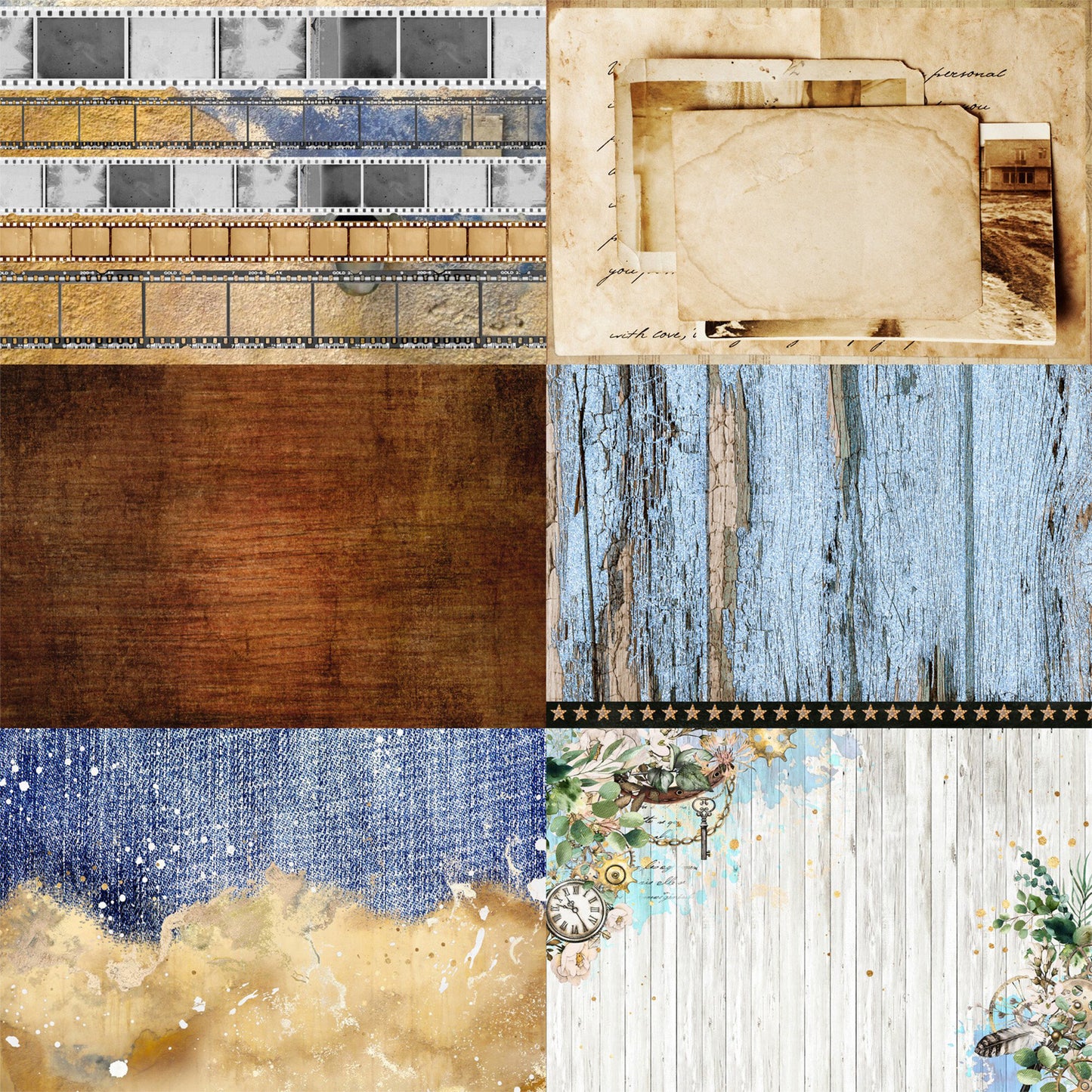 Memory Place - Colección 12 x 12 - Play Journaling Cards
