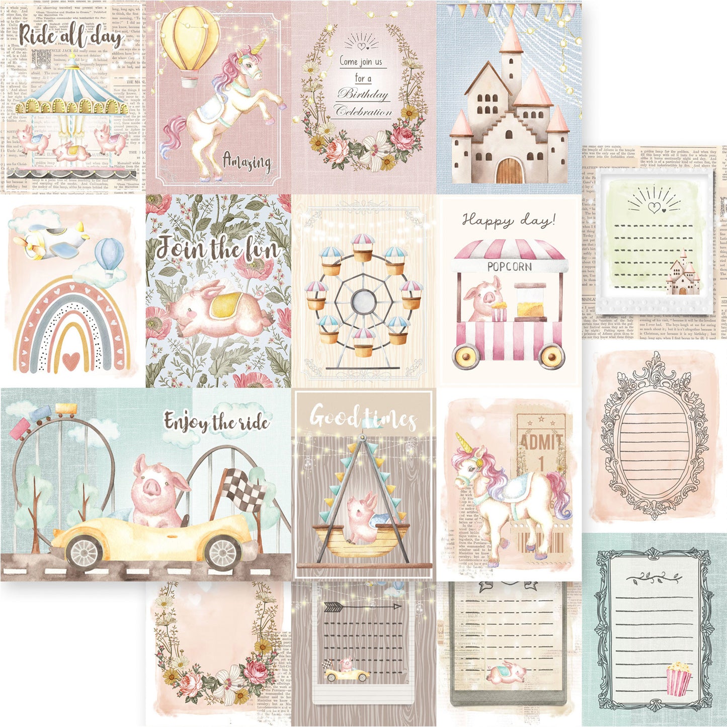 Memory Place - Colección 6 x 6 - Enjoy The Ride