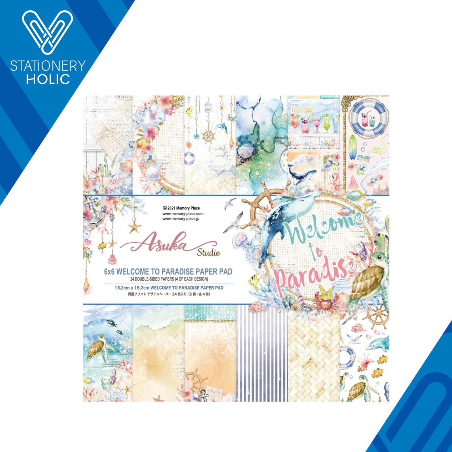 Memory Place - Colección 6 x 6 - Welcome to Paradise