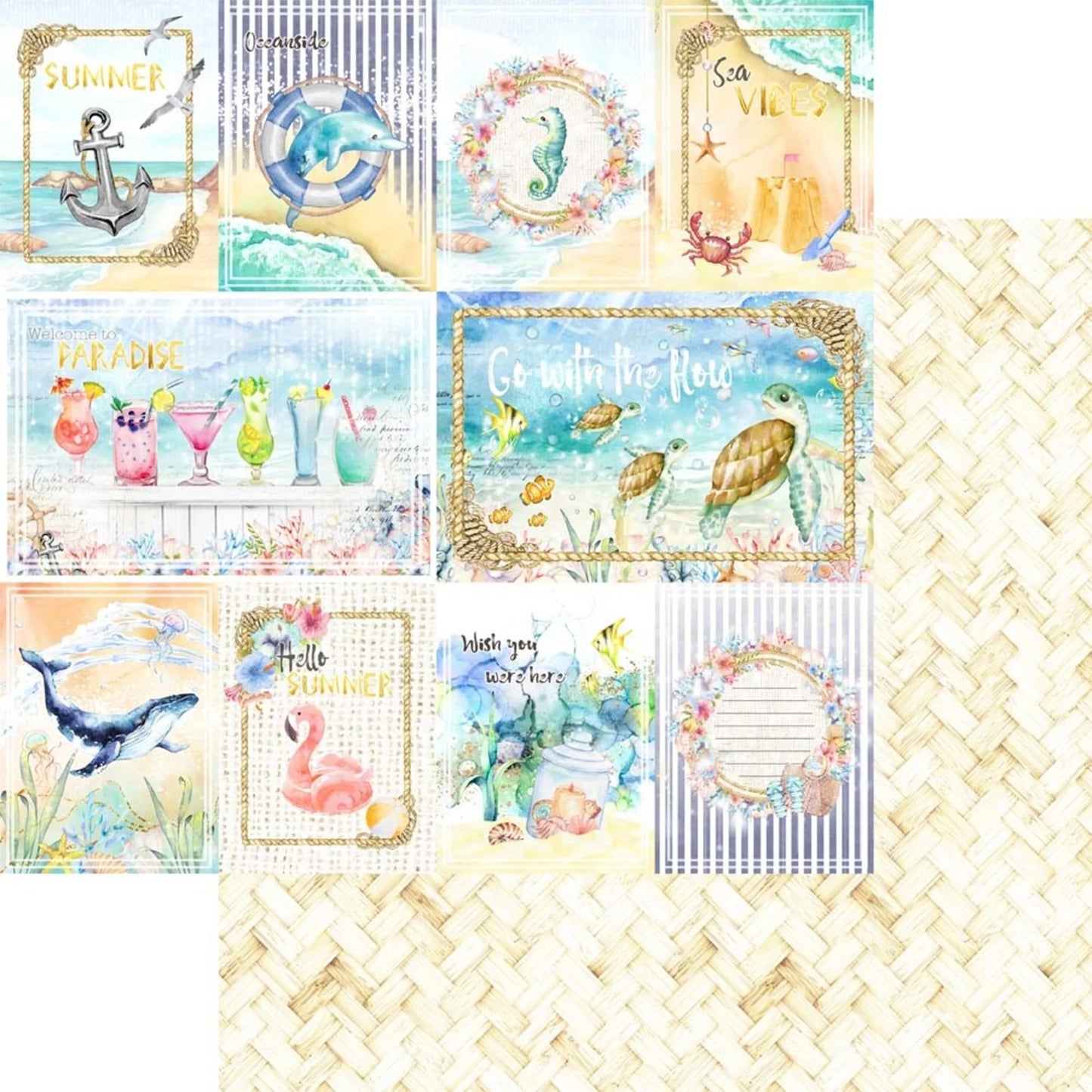 Memory Place - Colección 6 x 6 - Welcome to Paradise