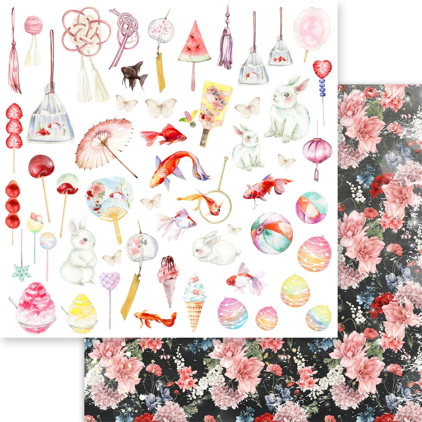 Memory Place - Colección 8 x 8 - Moon Bunny Celebration