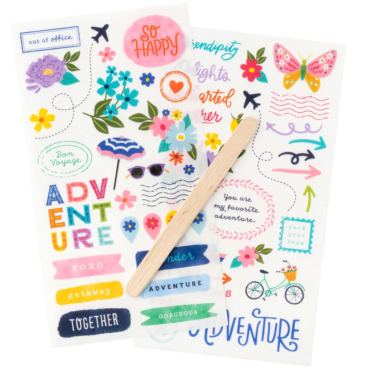 Paige Evans - Rub-ons - Adventurous