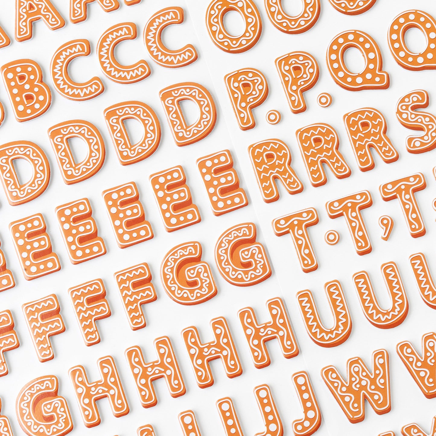 American Crafts - Thickers - Alpha Holly Jolly Holiday