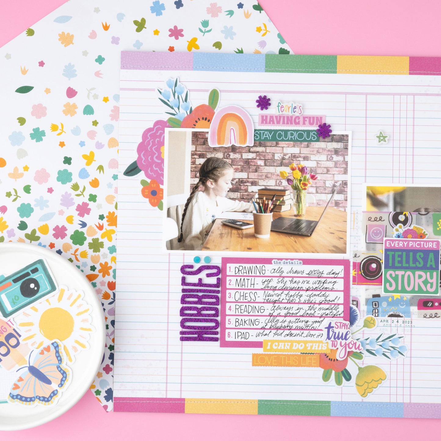 American Crafts - Thickers - Alpha Main Character