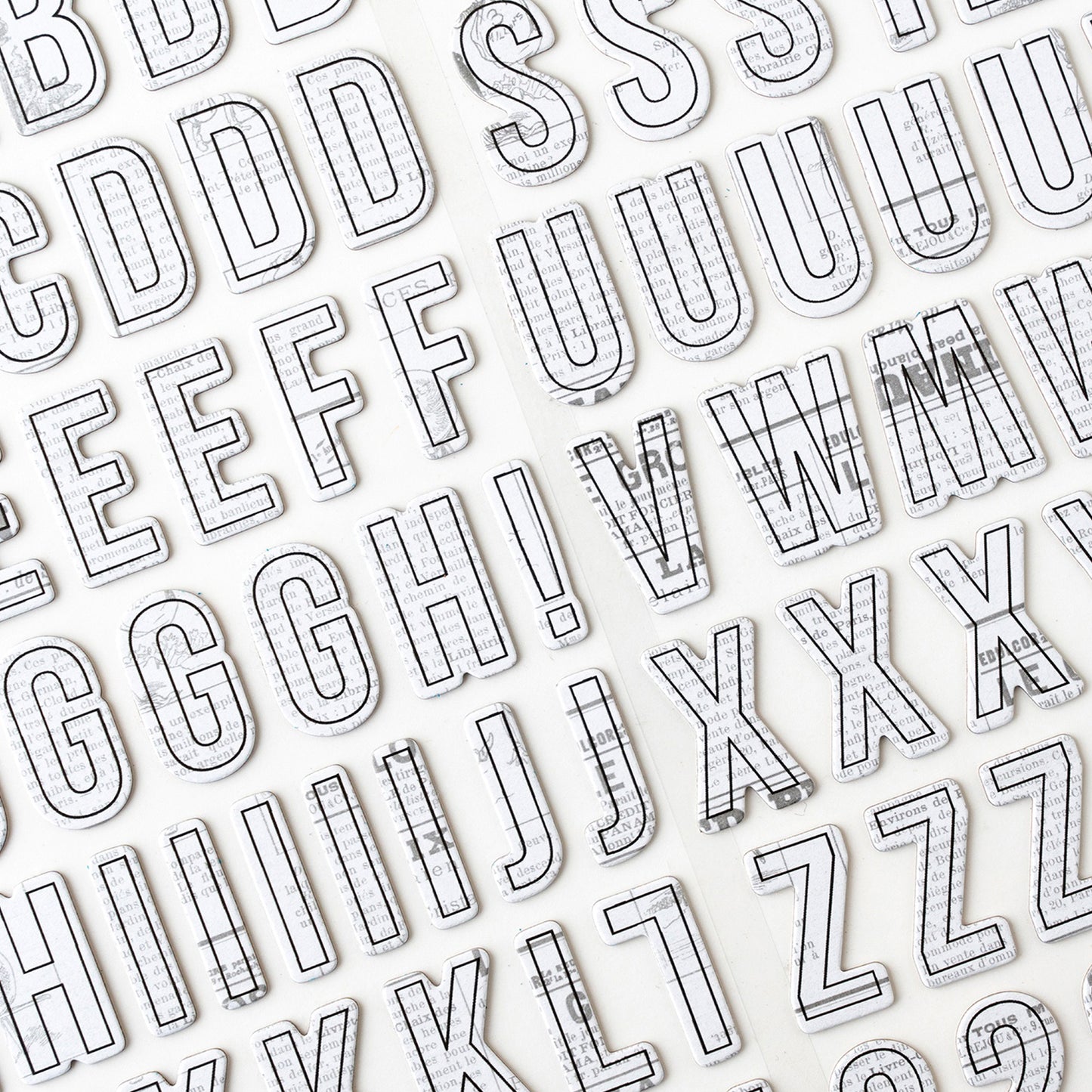 American Crafts - Thickers - Alpha Vicky Boutin