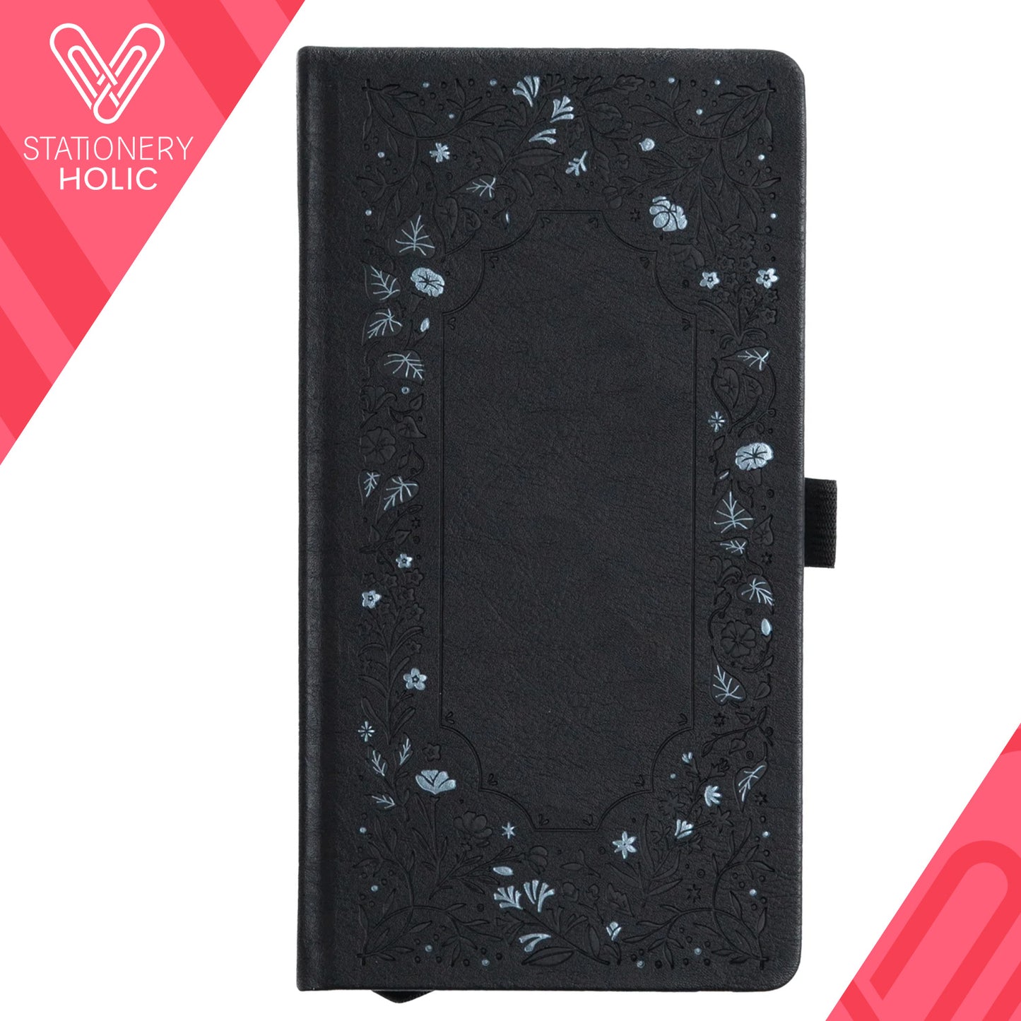 Archer & Olive - Journal Travelers Dotgrid - Midnight Floral