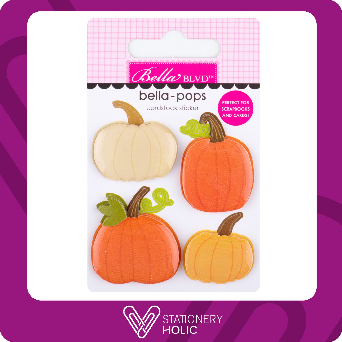 Bella Blvd - Bella Pop Sticker - Pumpkin Patch