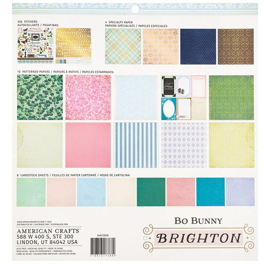 Bo Bunny - Project Pad 12 x 12 - Brighton