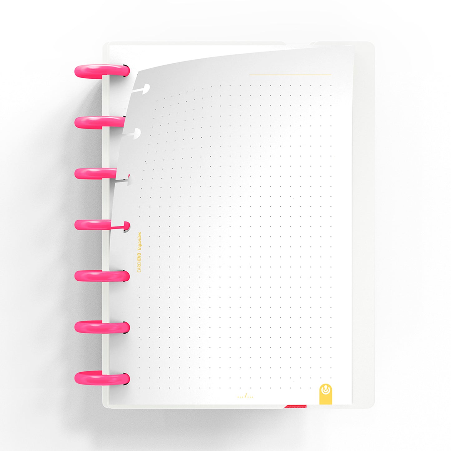 Carchivo - Cuaderno Ingeniox Mini - Neon Rosa