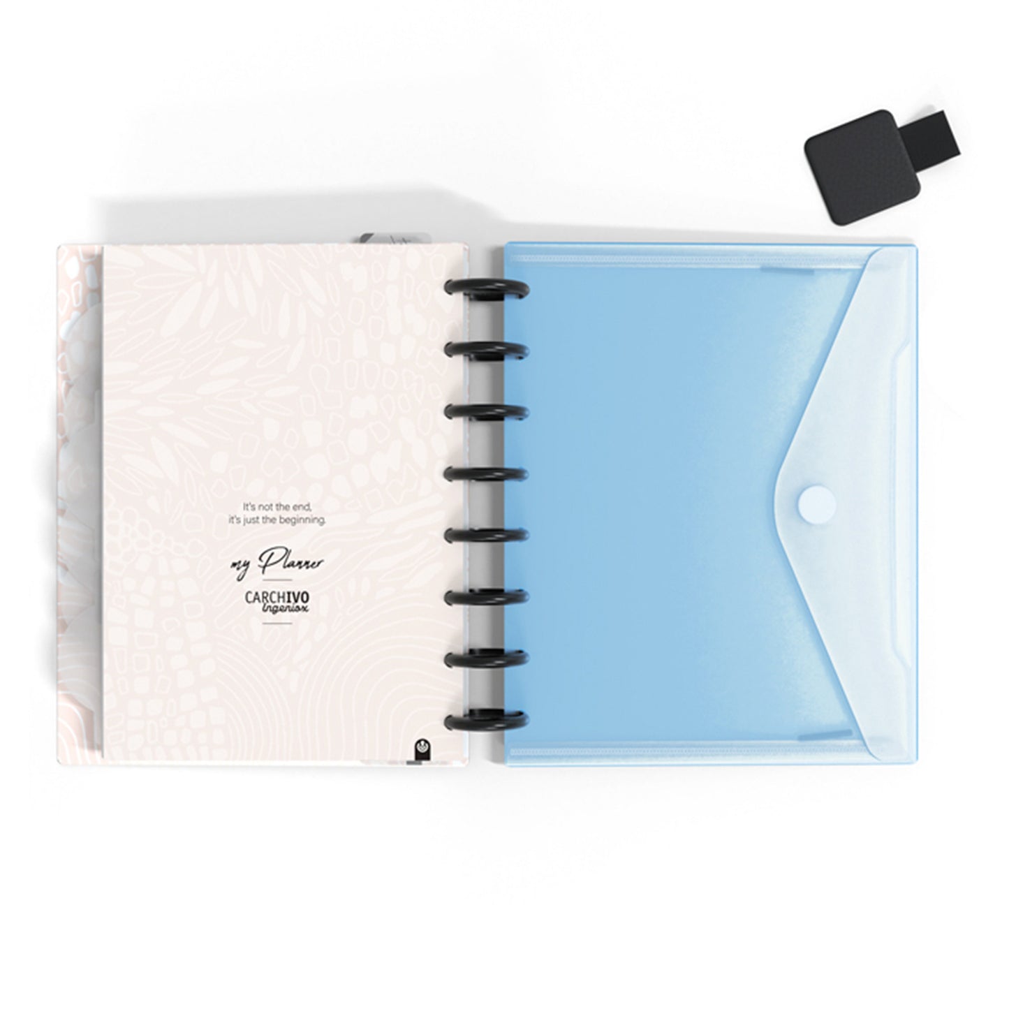 Carchivo - Planner Ingeniox A5 (14 meses - no fechado) Soft - Coral Azul