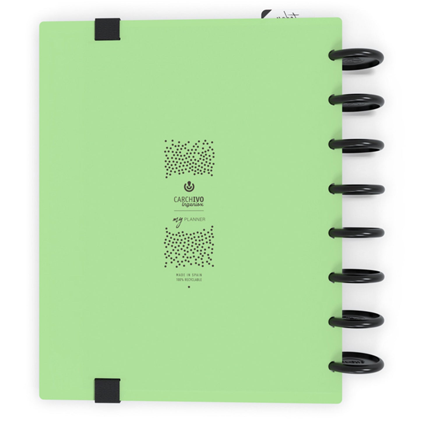 Carchivo - Planner Ingeniox A5 (14 meses - no fechado) Soft - Verde Morado