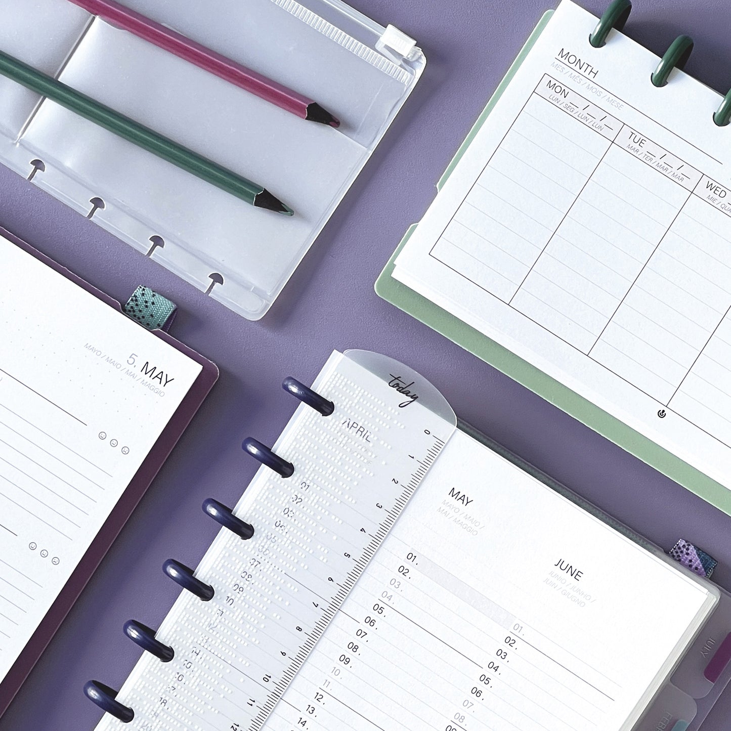 Carchivo - Planner & Checklist My Week - Turquesa