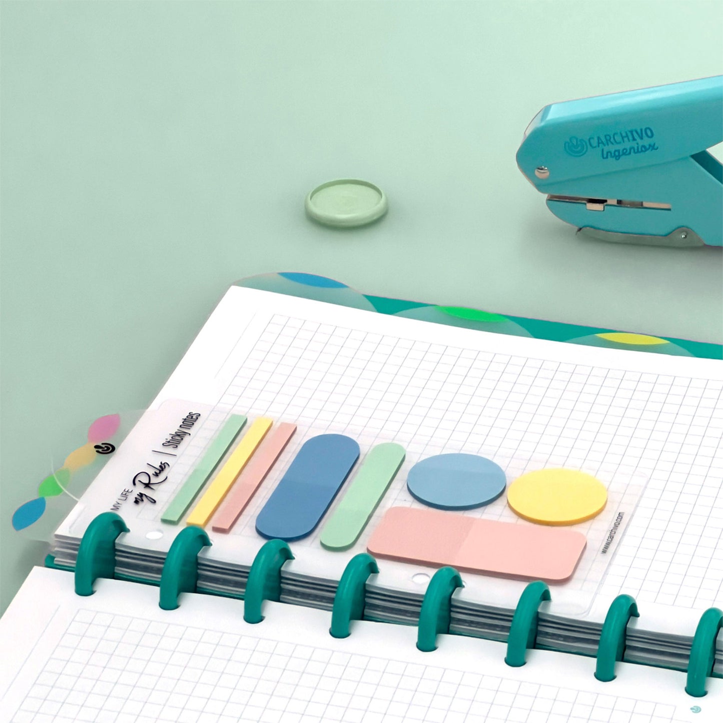 Carchivo - Sticky Notes Ingeniox - Neon