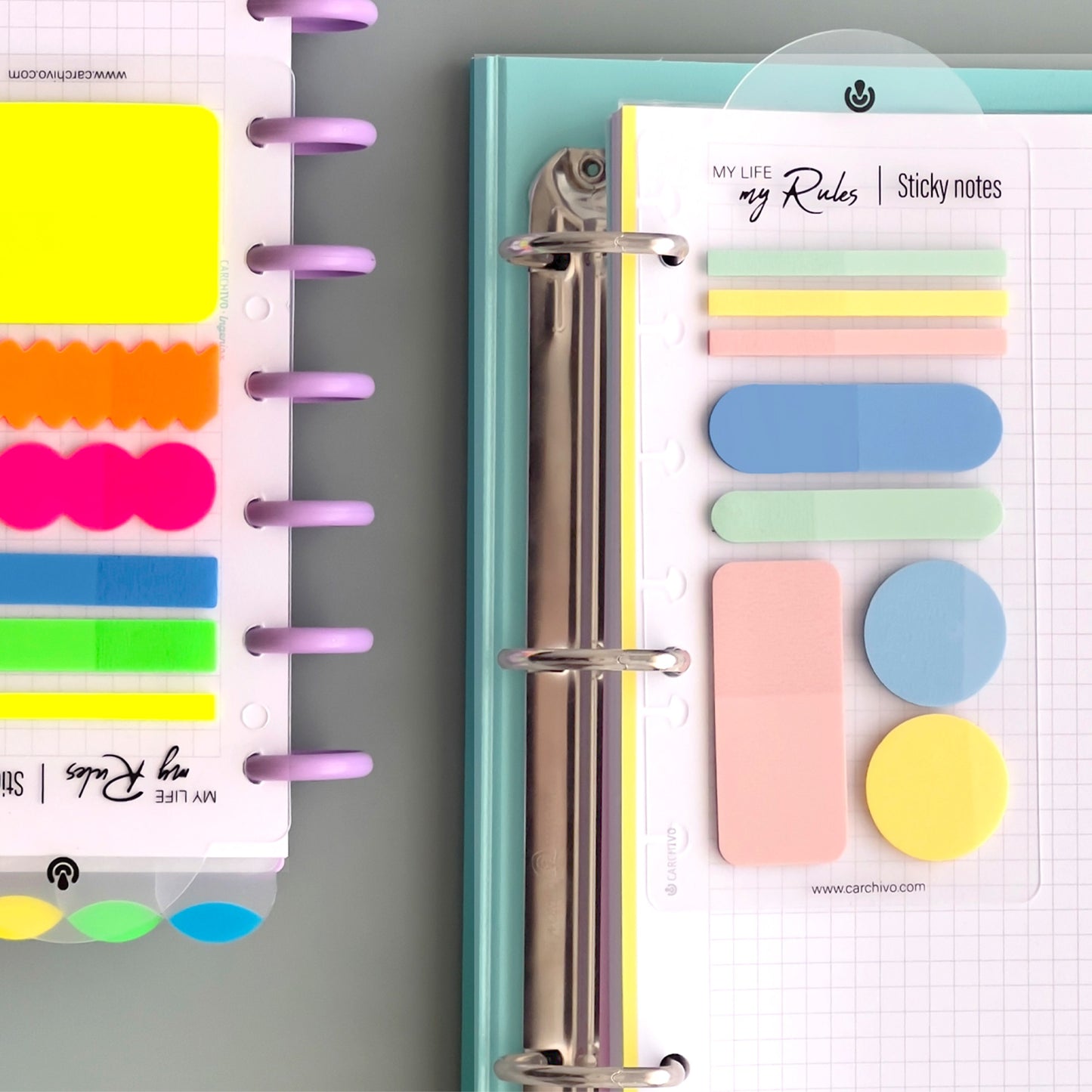 Carchivo - Sticky Notes Ingeniox - Pastel