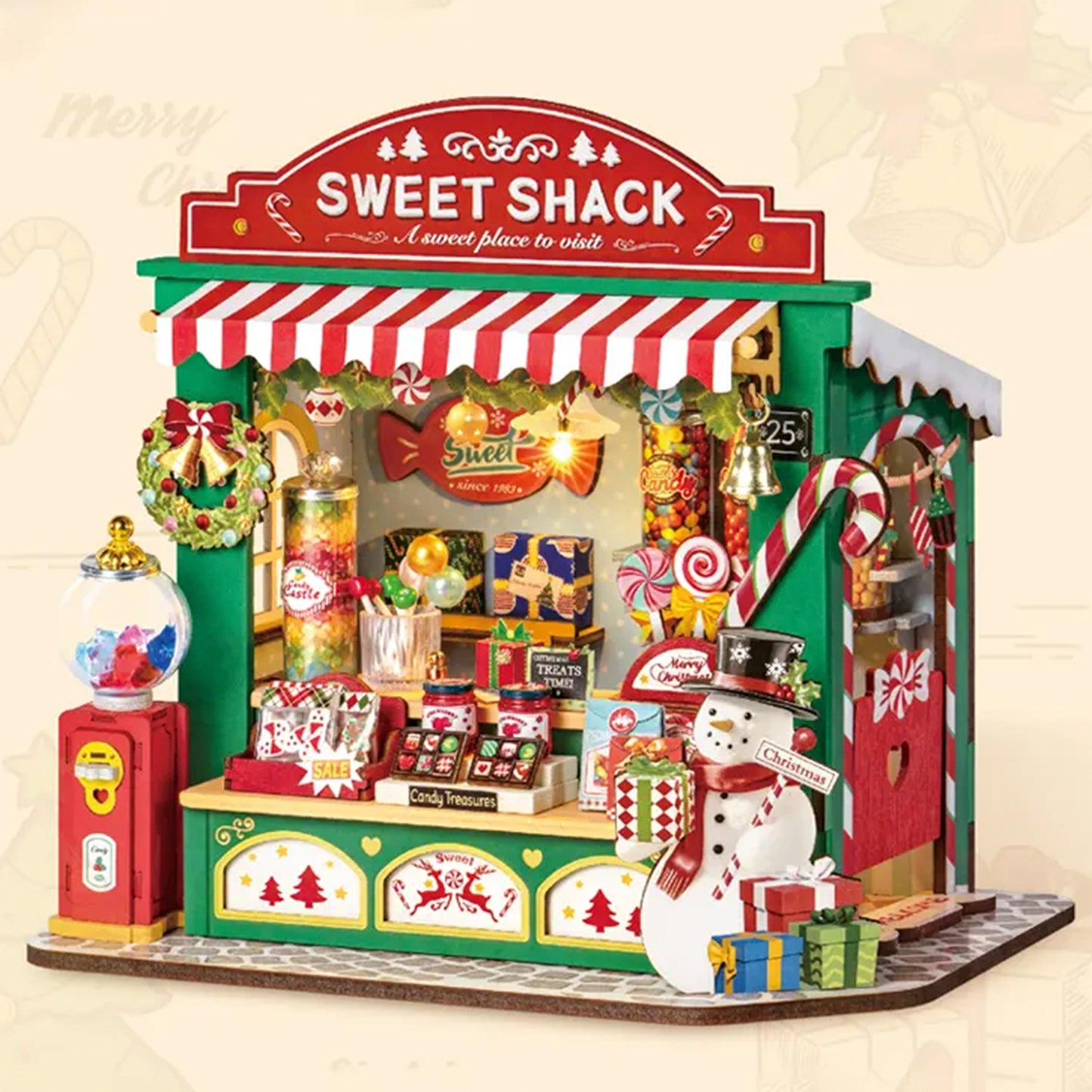 Rolife - Miniature House Medium - Christmas Candy Stand