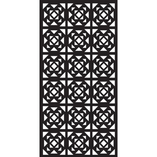 Creative Expressions - Stencil 4 x 8 - Kaleidoscope