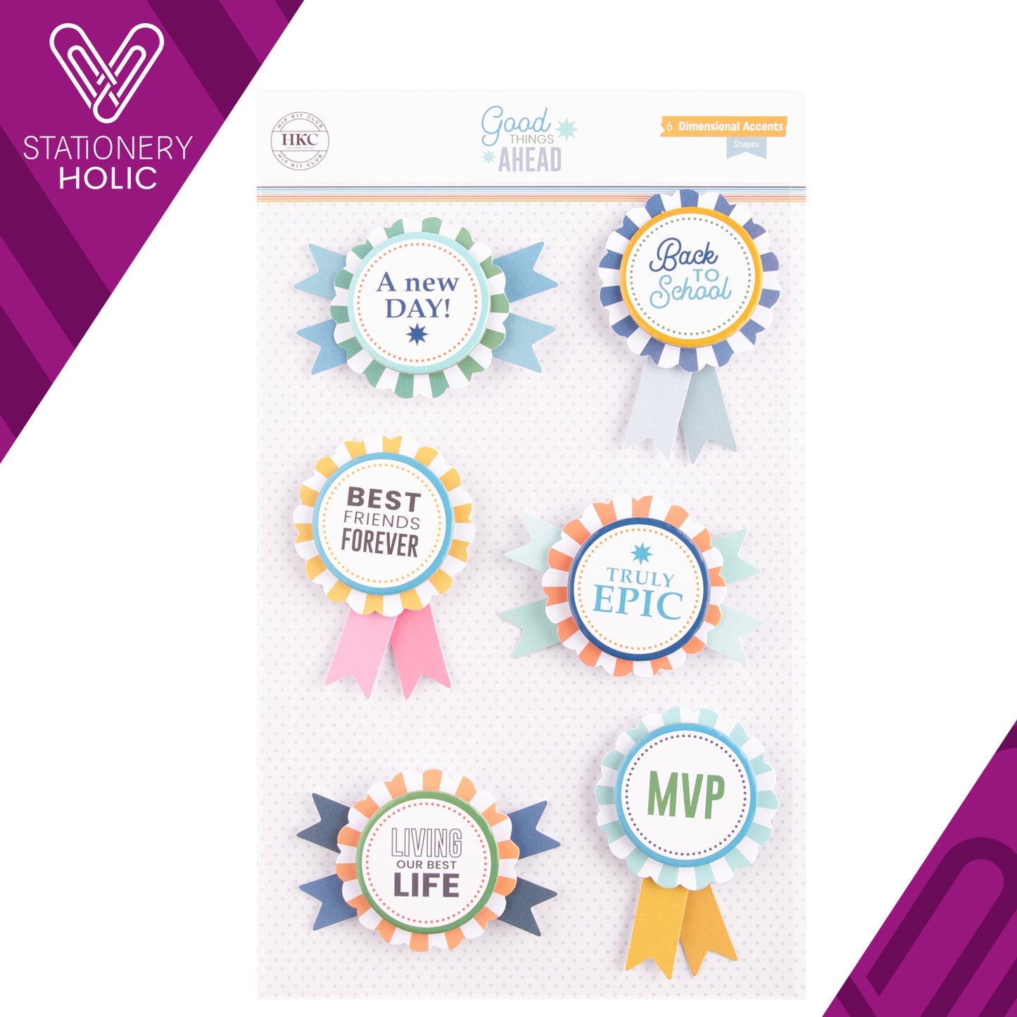 Hip Kit Club - Dimensional Accents - Good Things Ahead