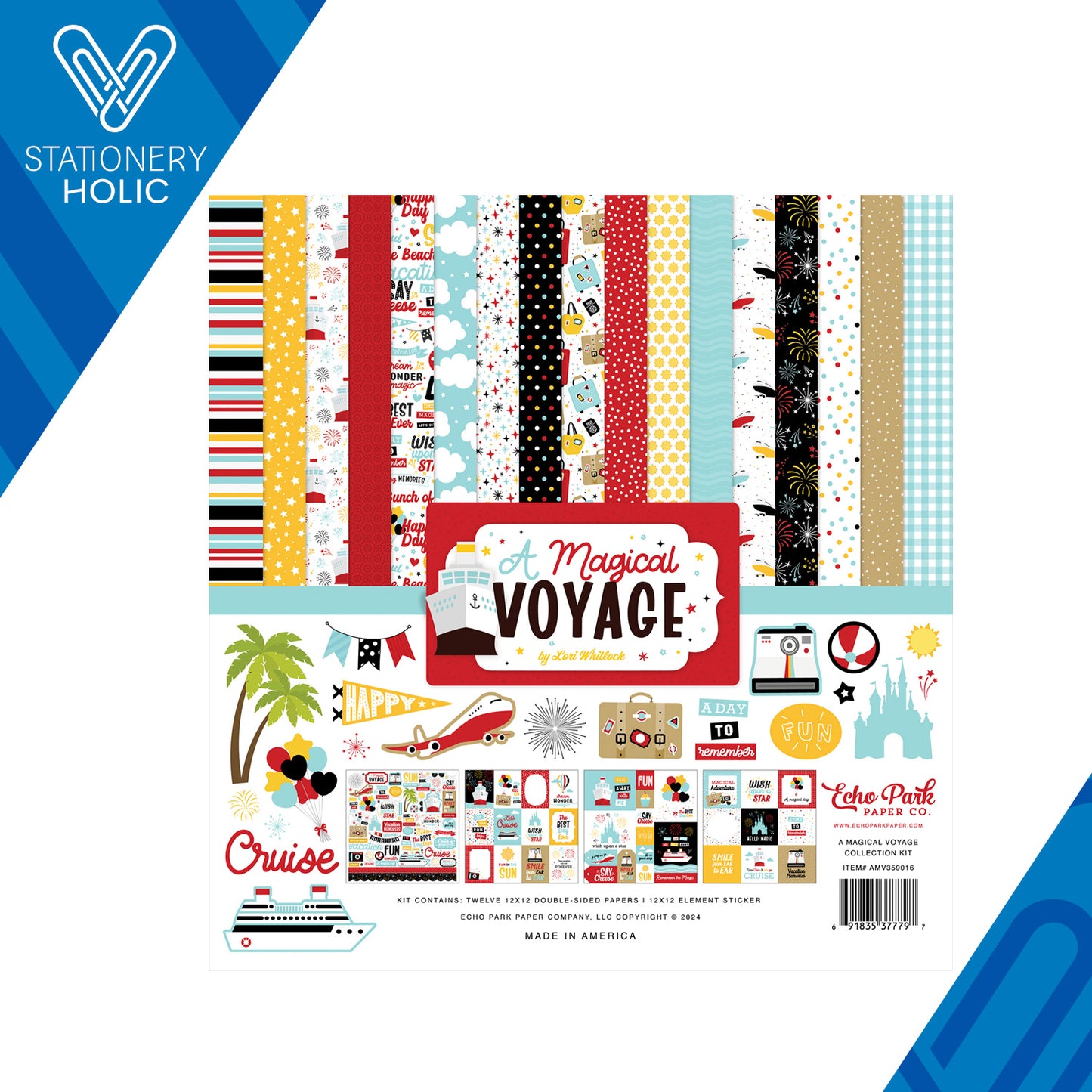 Echo Park - Colección 12 x 12 - A Magical Voyage