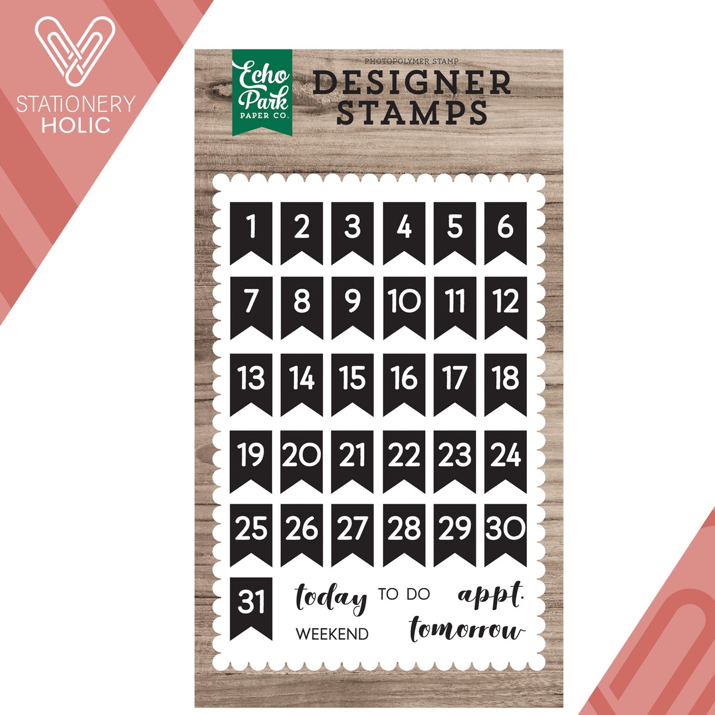 Echo Park - Sellos - Calendar Days