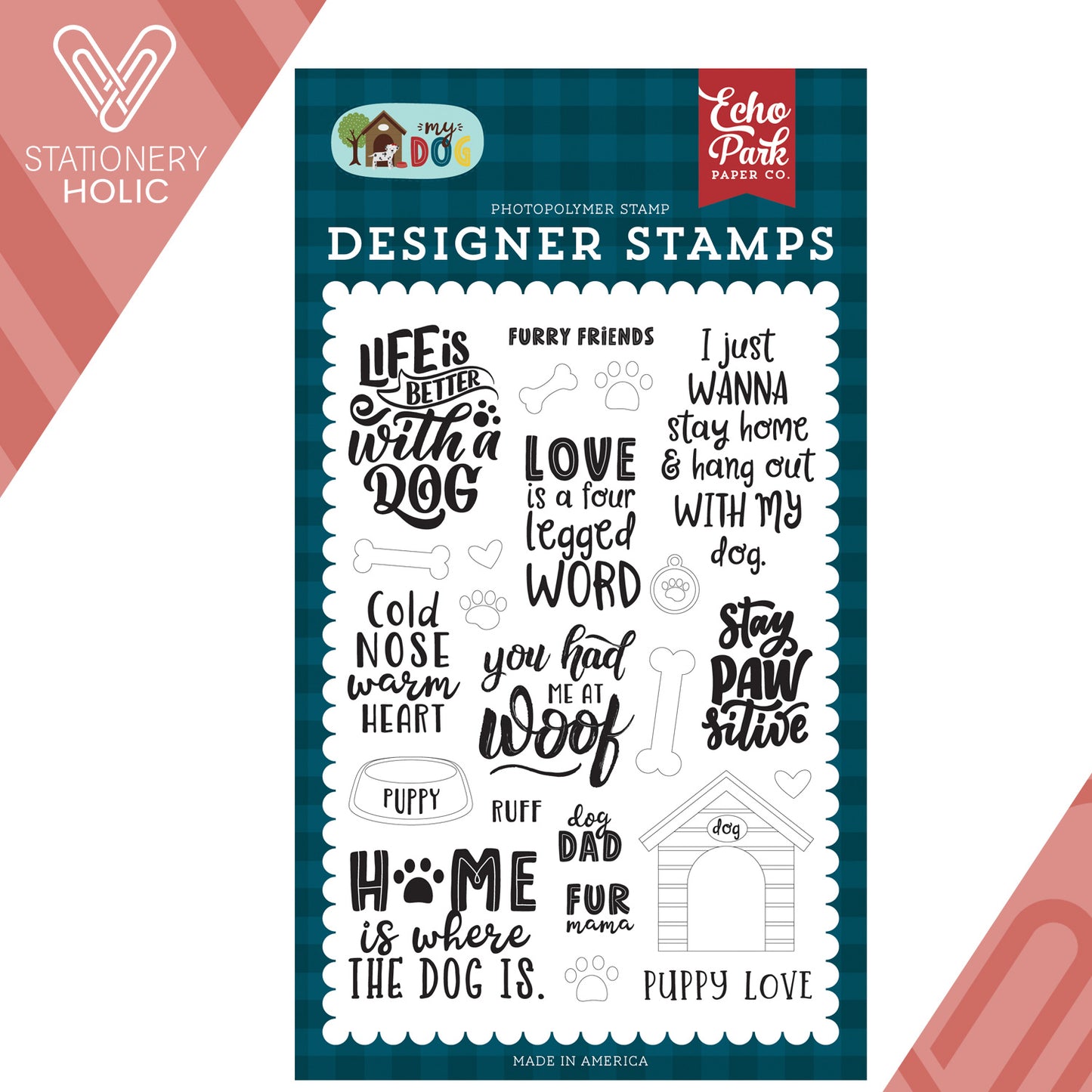 Echo Park - Sellos - Furry Friends