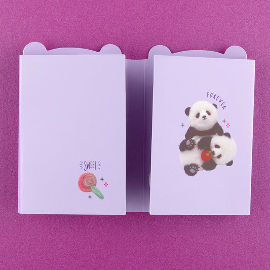 Elite - Sticky Notes Memo - Hello Panda Morado