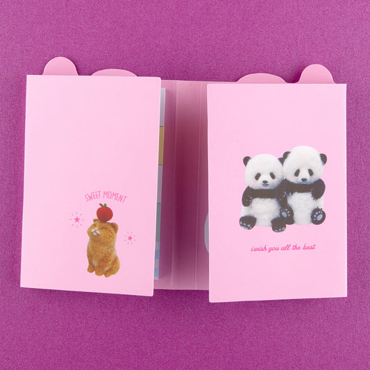 Elite - Sticky Notes Memo - Hello Panda Rosado