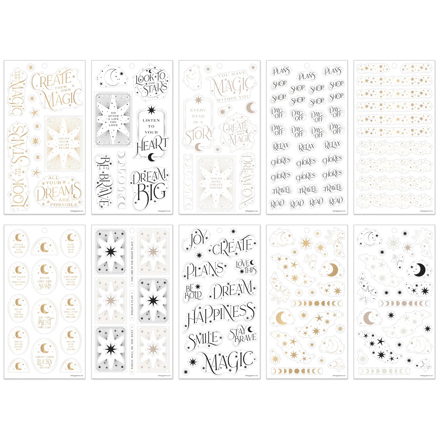 Happy Planner - Sticker Book - Eternal Stars