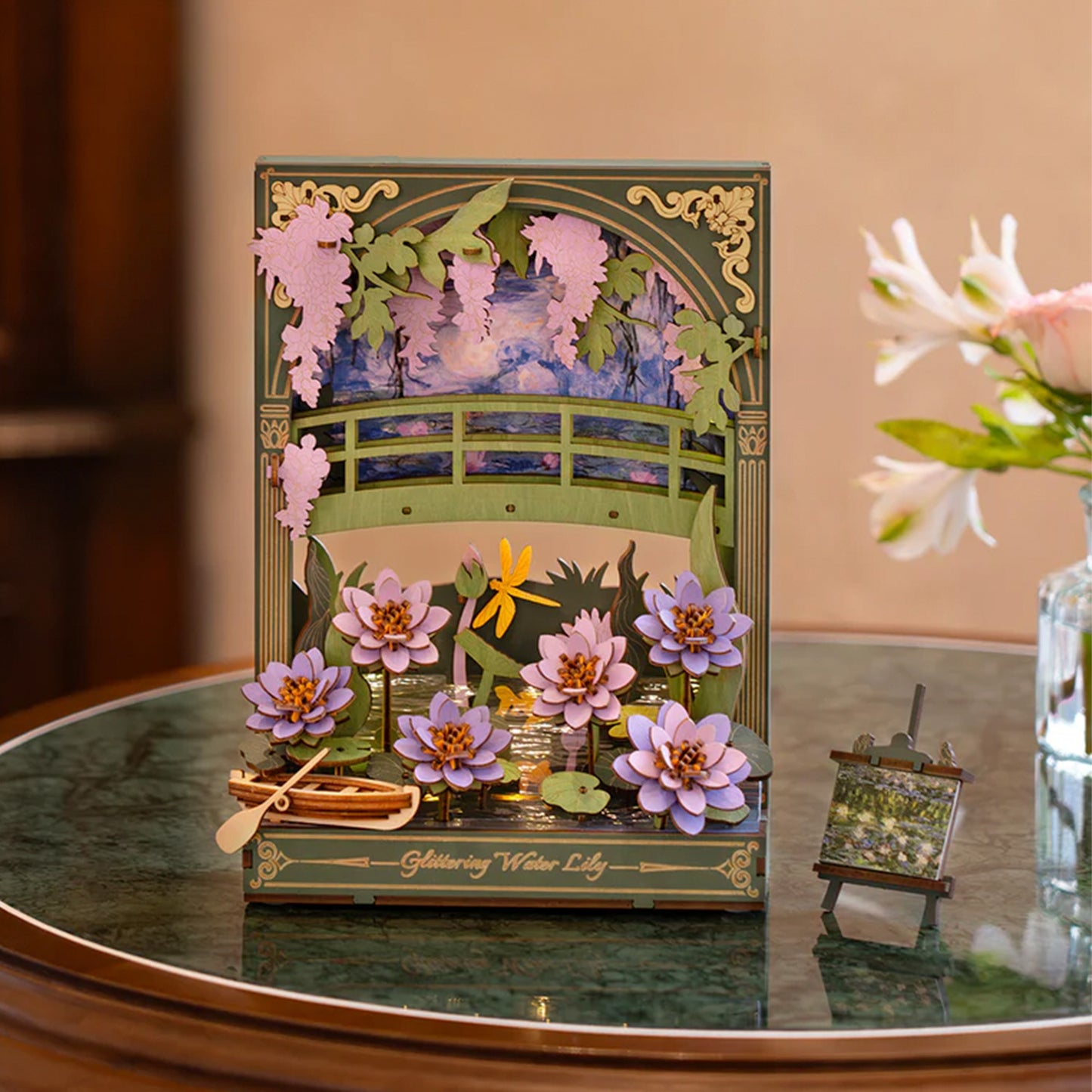 Rolife - Wooden Paintings - Glittering Water Lily