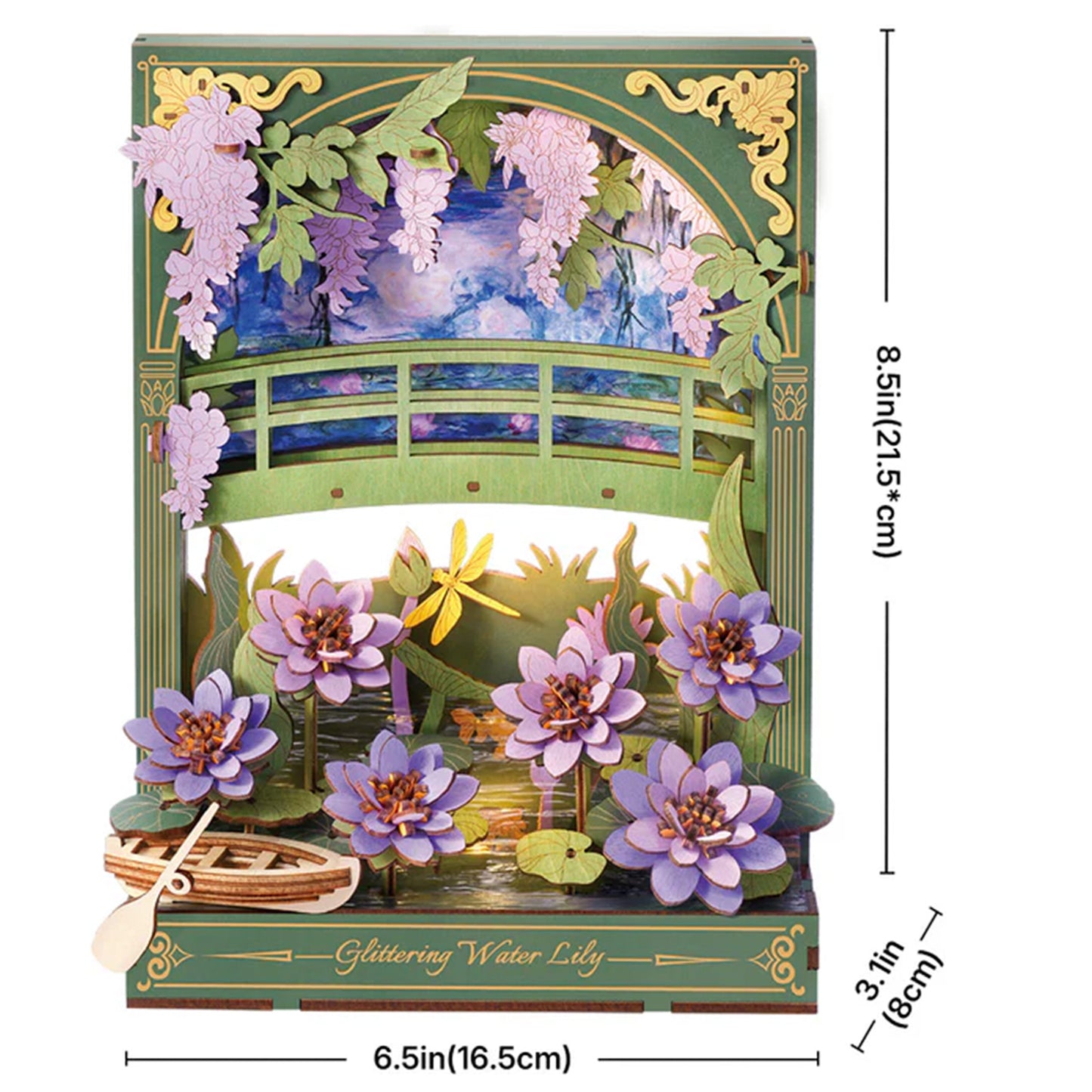 Rolife - Wooden Paintings - Glittering Water Lily