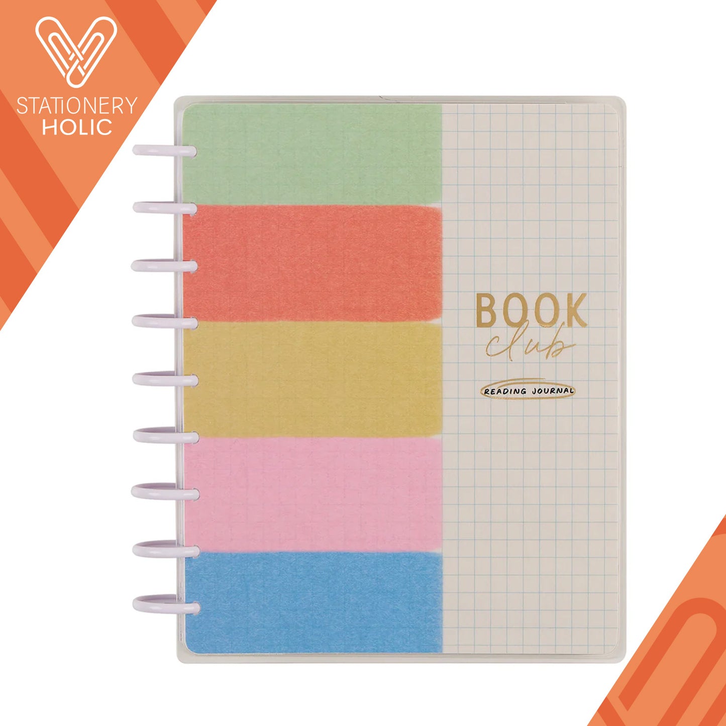 Happy Planner - Journal Guiado Classic - Book Club Reading