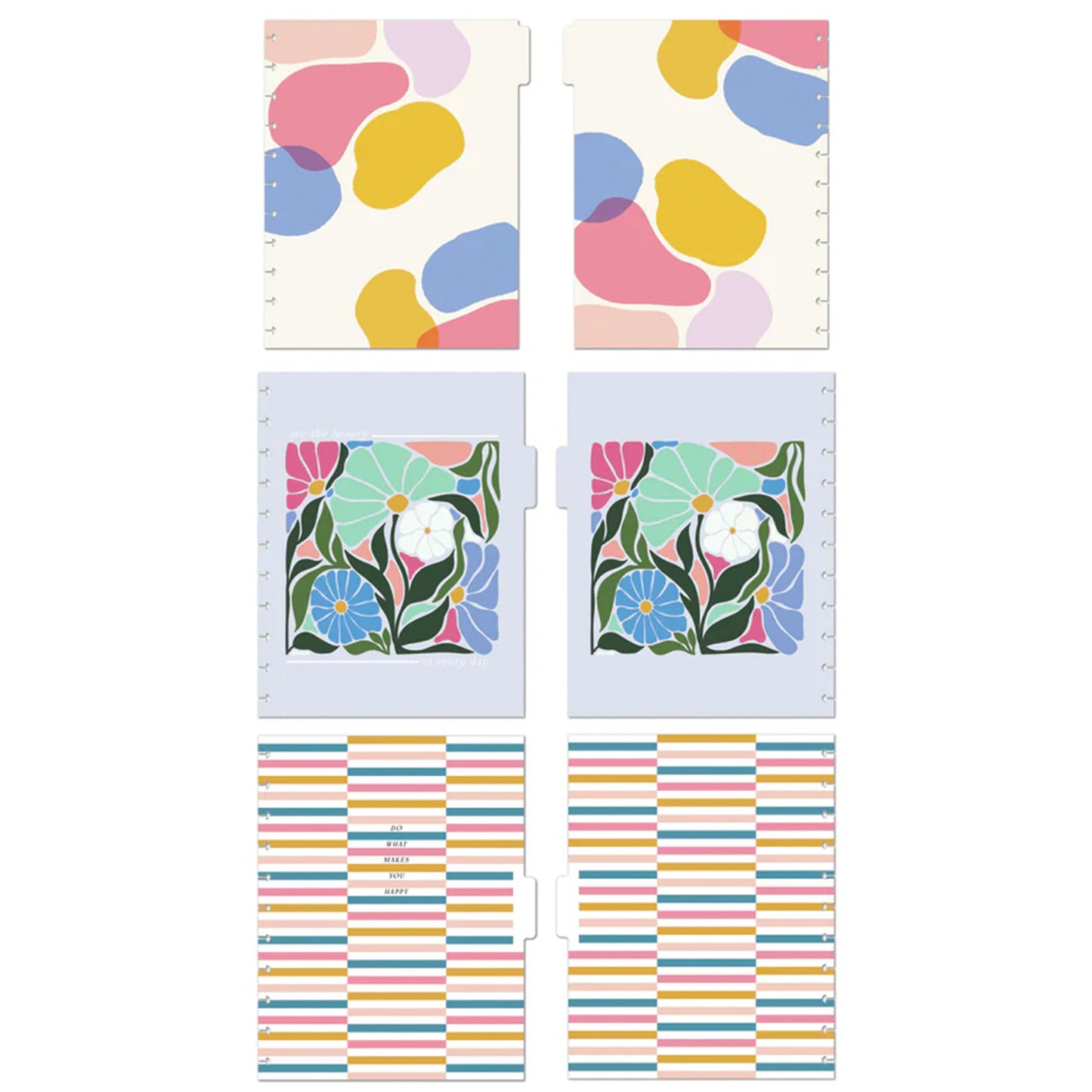 Happy Planner - Happy Notes Big - Poppy Piping