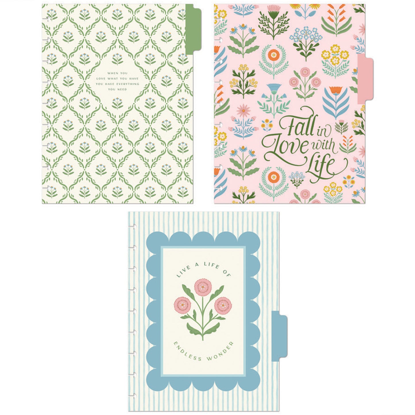 Happy Planner - Happy Notes Classic - Cottage Charm