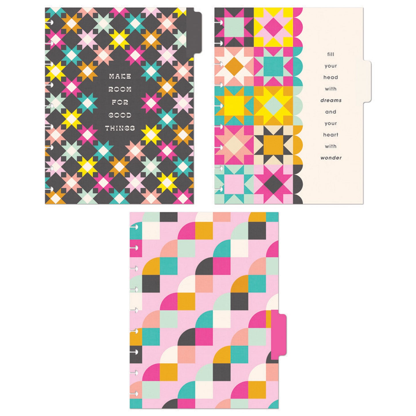 Happy Planner - Happy Notes Classic - Happy Patchwork