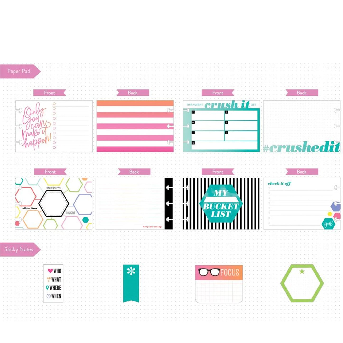 Happy Planner - Multipack - Productivity