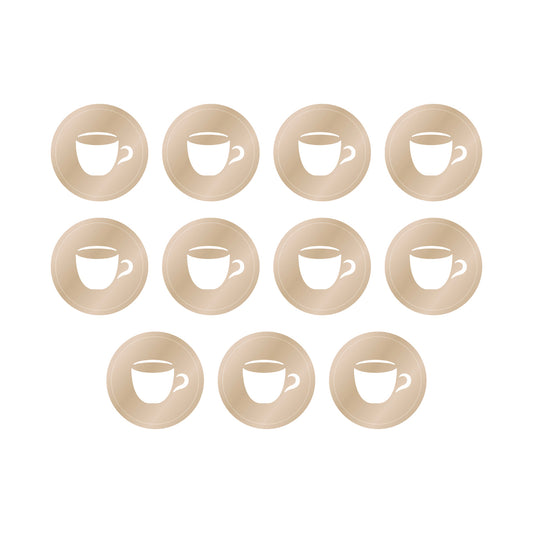 Happy Planner - Discos Classic Metal - Latte Coffee