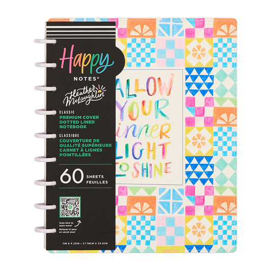 Happy Planner - Happy Notes Classic Premium Cover - Sunshine Splash