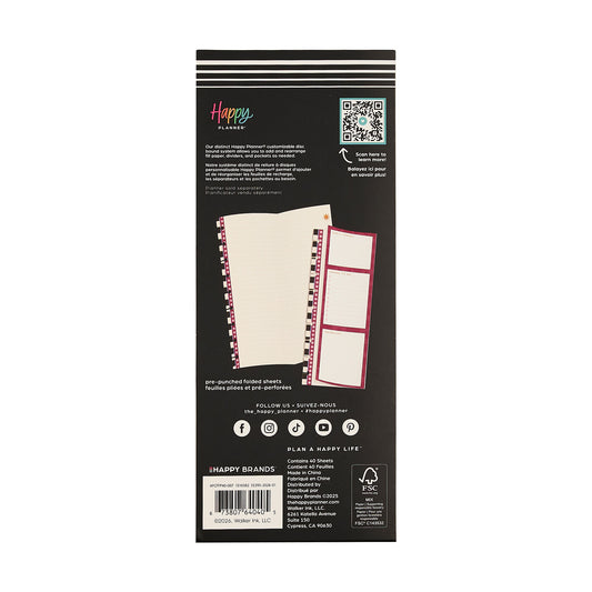 Happy Planner - Papel Classic Folded - Horizon Lines