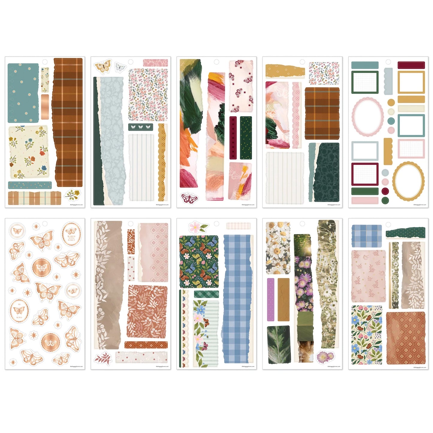 Happy Planner - Sticker Book - Borderline