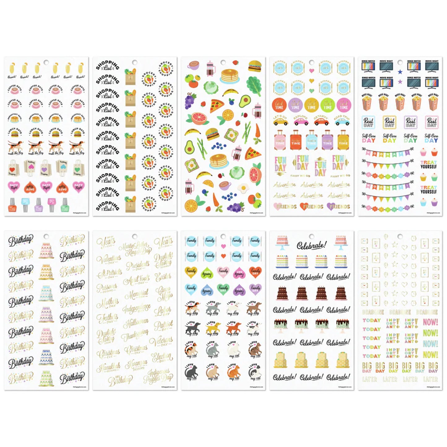 Happy Planner - Sticker Book - Everyday Plans