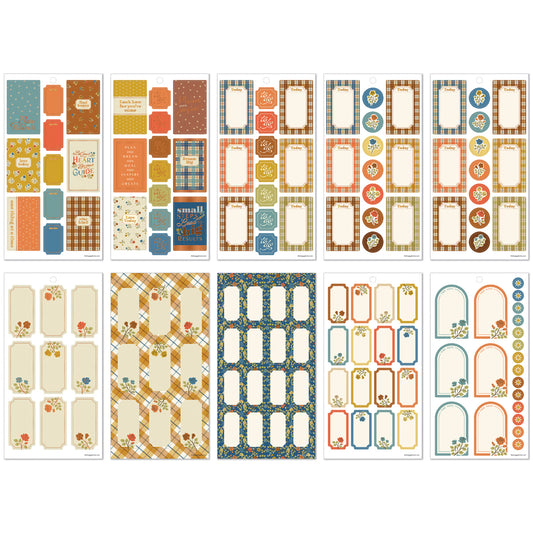 Happy Planner - Sticker Book - Fall Picnic