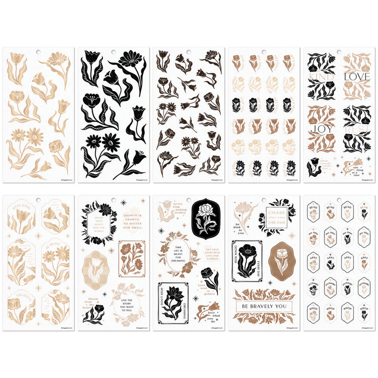 Happy Planner - Sticker Book - Krafted Florals Big