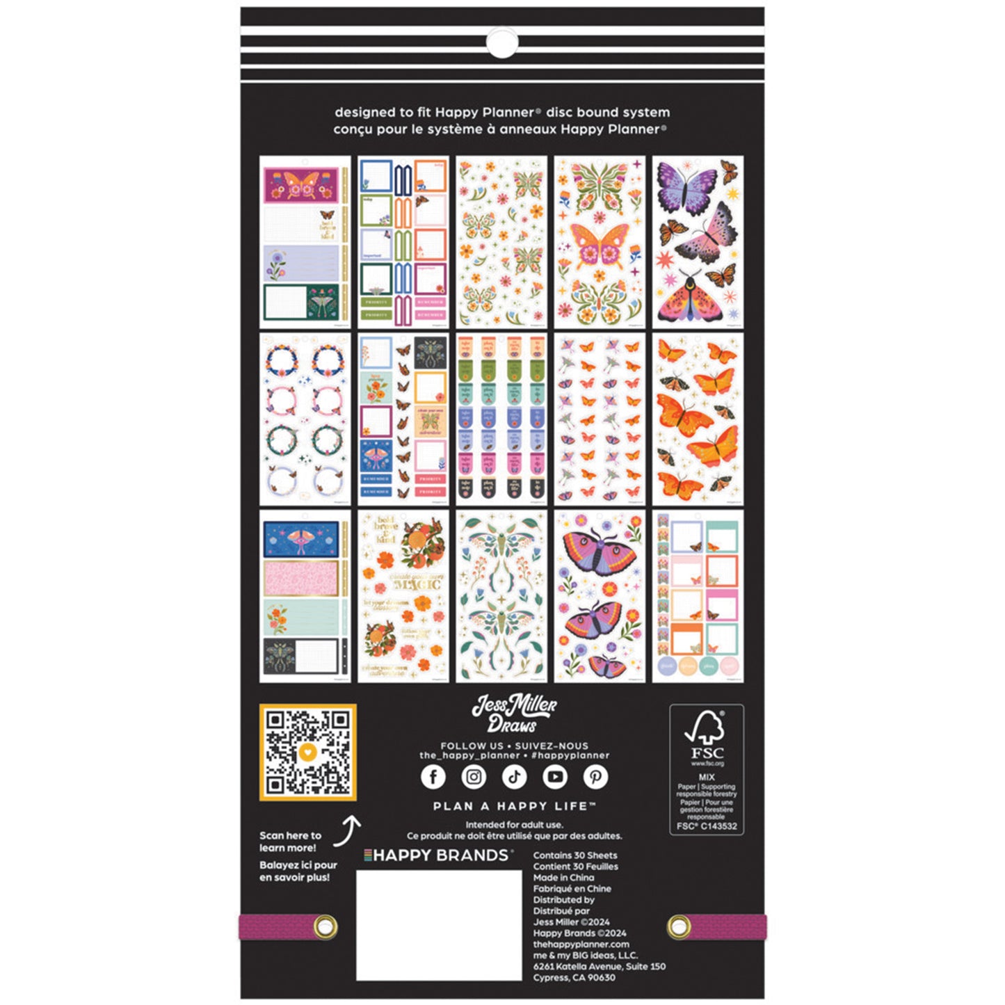 Happy Planner - Sticker Book - Mystic Blooms Classic