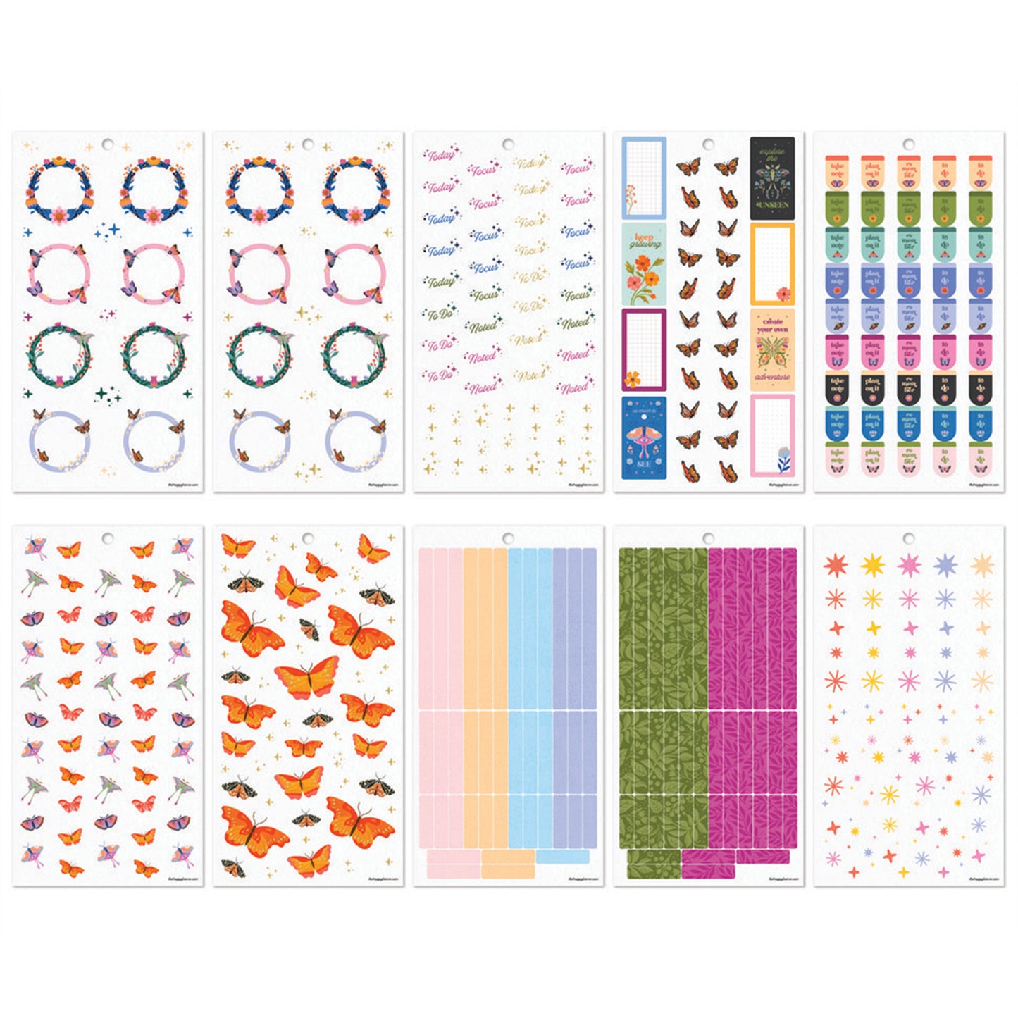 Happy Planner - Sticker Book - Mystic Blooms Mini