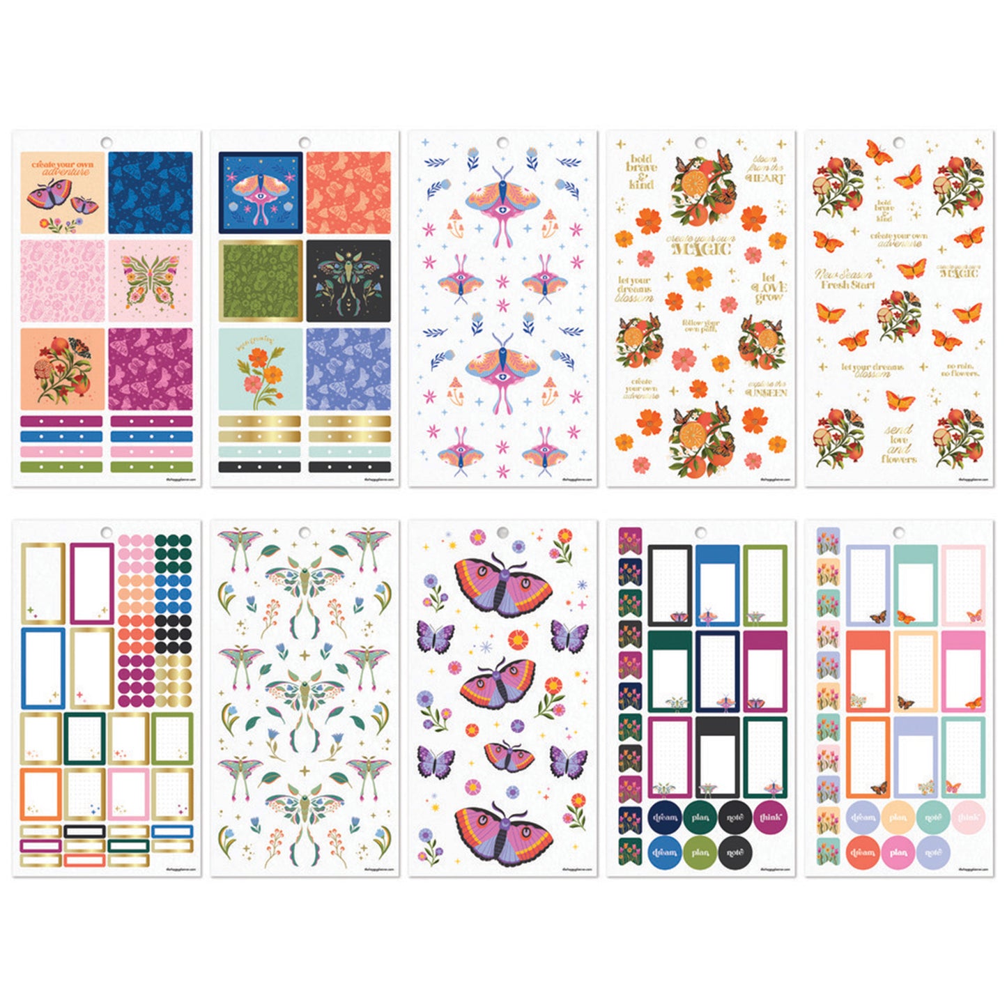Happy Planner - Sticker Book - Mystic Blooms Mini