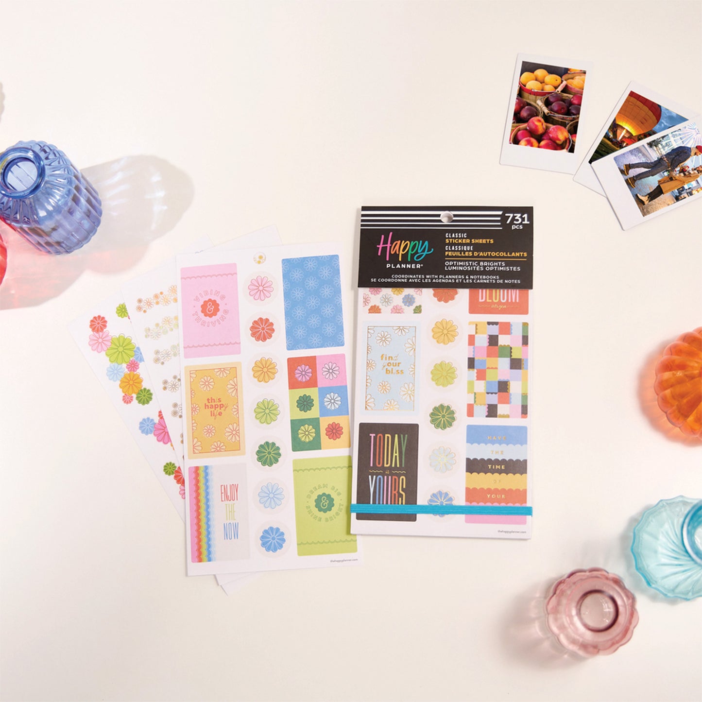 Happy Planner - Sticker Book - Optimistic Brights Classic