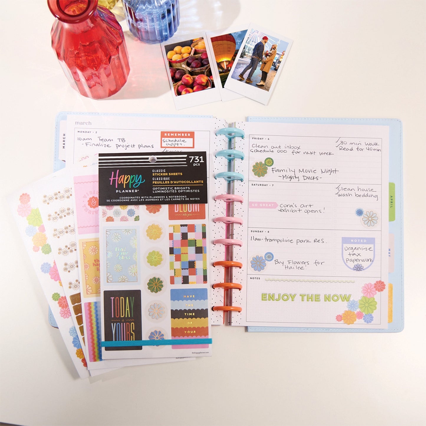 Happy Planner - Sticker Book - Optimistic Brights Classic