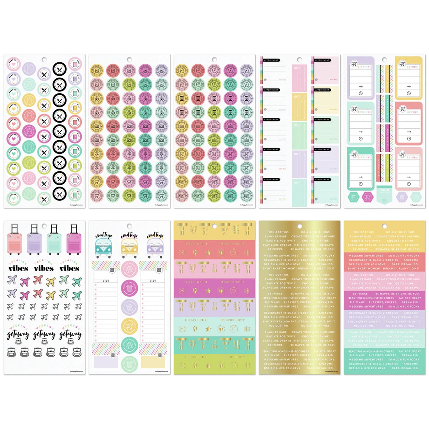Happy Planner - Sticker Book - Planner Babe