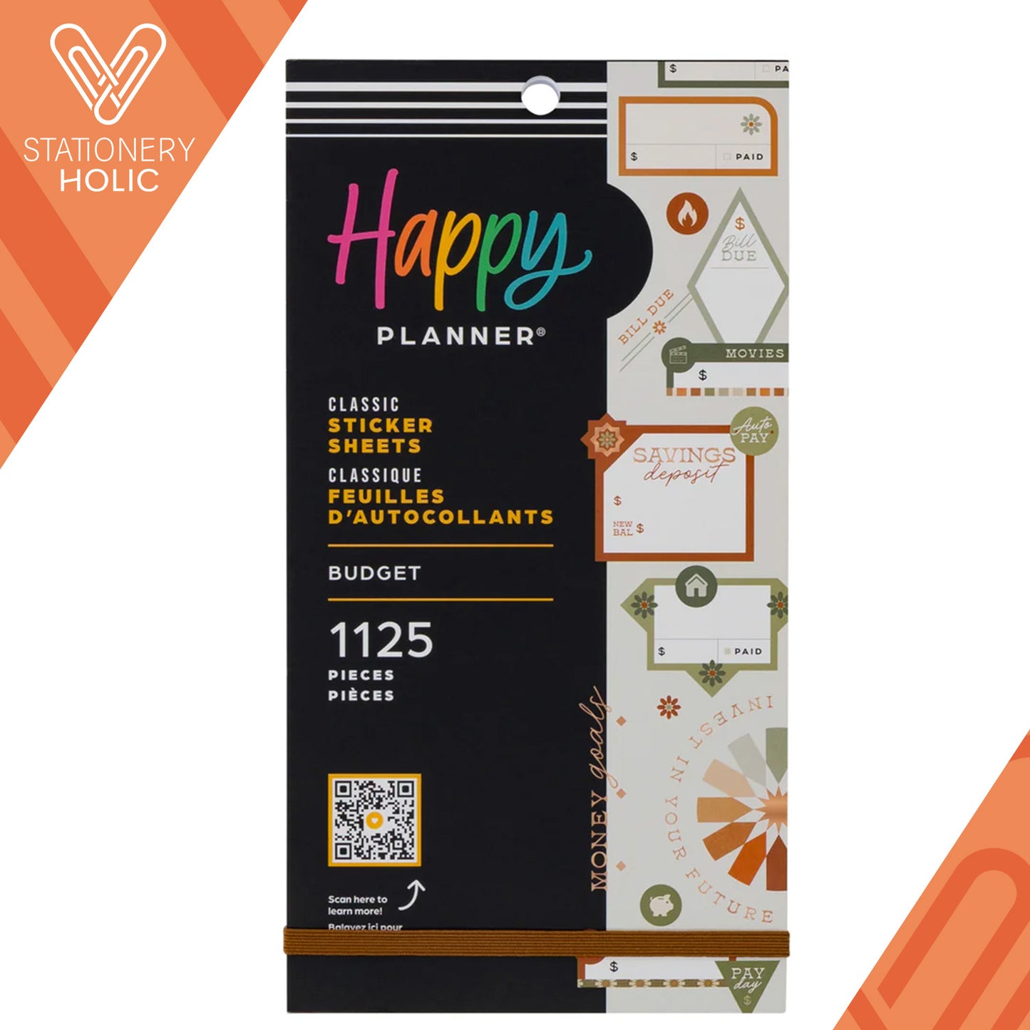 Happy Planner - Sticker Book - Budget