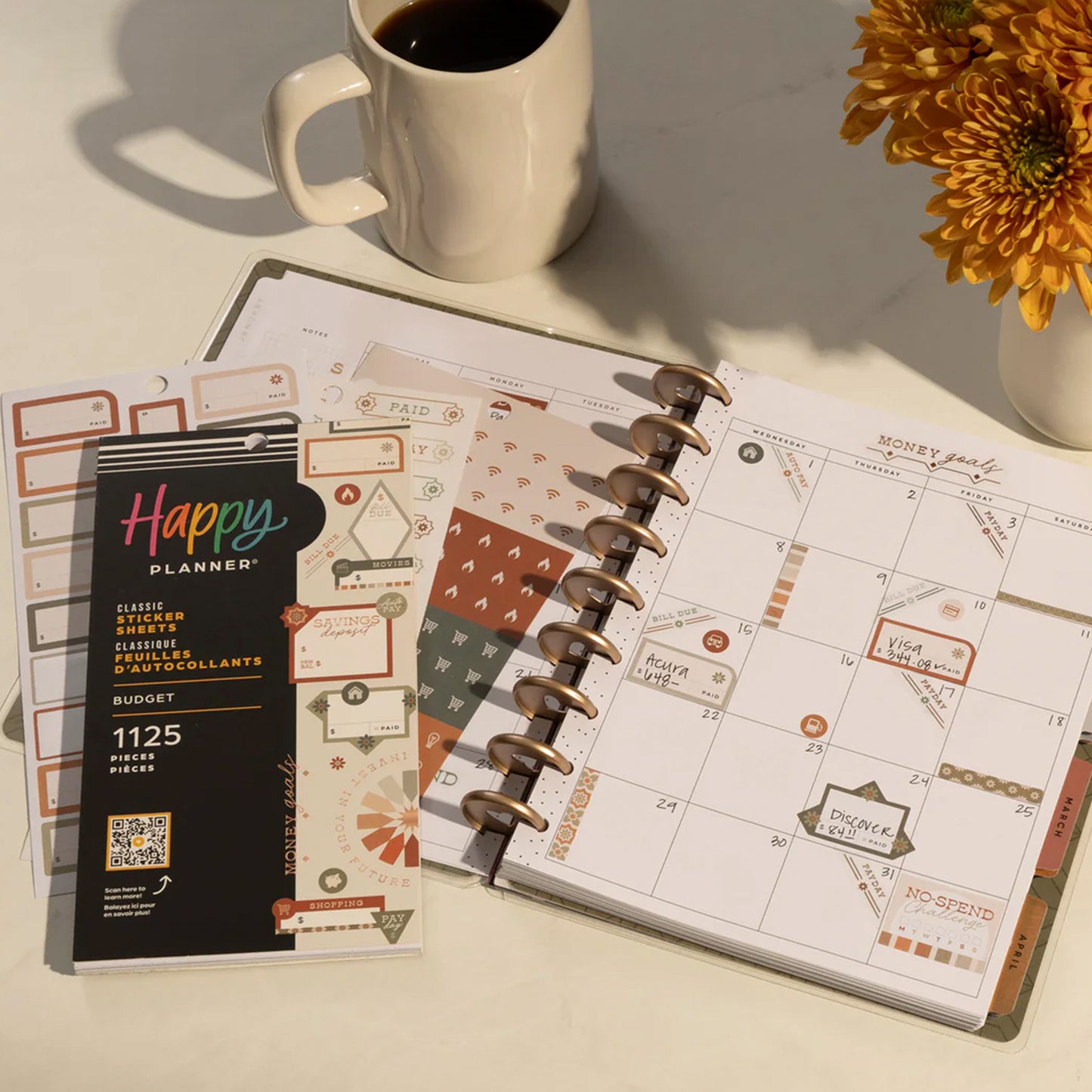 Happy Planner - Sticker Book - Budget