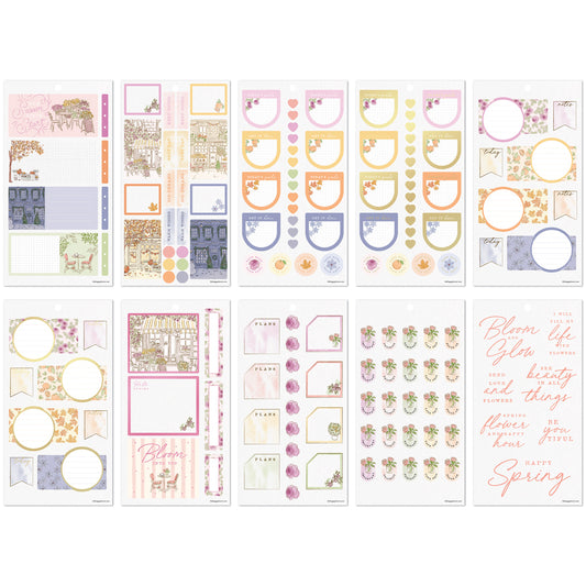 Happy Planner - Sticker Book - Season Sidewalks